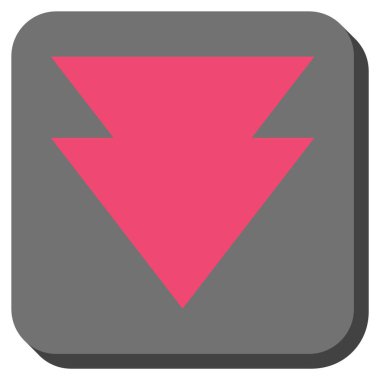 Yuvarlatılmış Kare vektör simgesi taşı