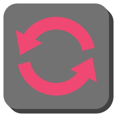 Yuvarlatılmış Kare vektör simge Yenile