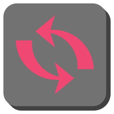 Yuvarlatılmış Kare vektör simge Yenile