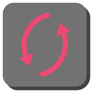 Yuvarlatılmış Kare vektör simge Yenile