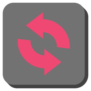 Yuvarlatılmış Kare vektör simge Yenile