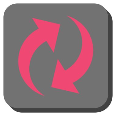 Yuvarlatılmış Kare vektör simge Yenile