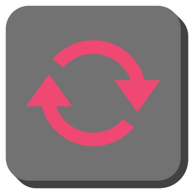 Yuvarlatılmış Kare vektör simge Yenile