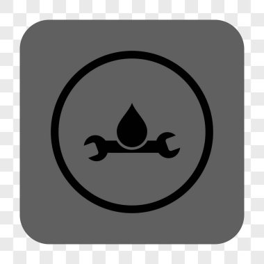 Sıhhi tesisat yuvarlak kare düğme