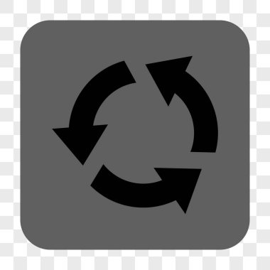 Geri Dönüşümlü Kare Düğmesi