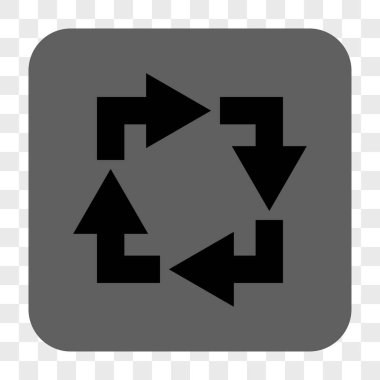 Geri Dönüşümlü Kare Düğmesi