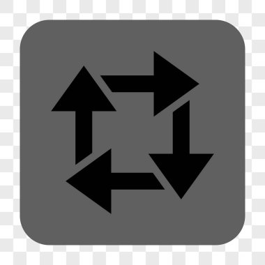 Geri Dönüşümlü Kare Düğmesi