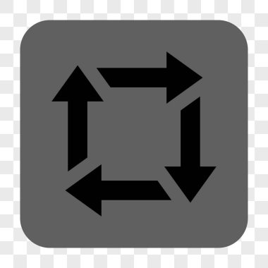 Geri Dönüşümlü Kare Düğmesi