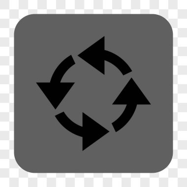 Geri Dönüşümlü Kare Düğmesi