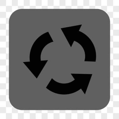 Geri Dönüşümlü Kare Düğmesi