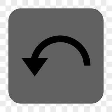 Döndürme Ccw yuvarlak kare düğme