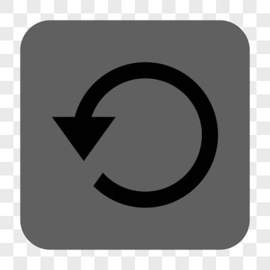 Döndürme Ccw yuvarlak kare düğme