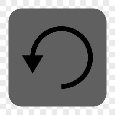 Döndürme Ccw yuvarlak kare düğme