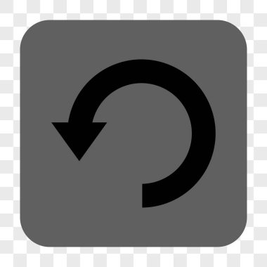 Yuvarlatılmış Kare düğmesini basılı döndürmek