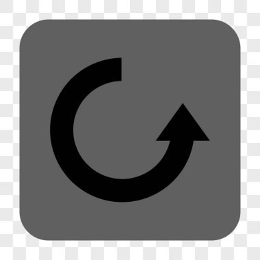 Yuvarlatılmış Kare düğmesini yukarı Döndür