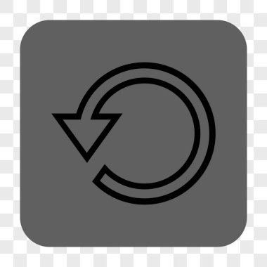 Yuvarlatılmış Kare düğmeyi döndürmek