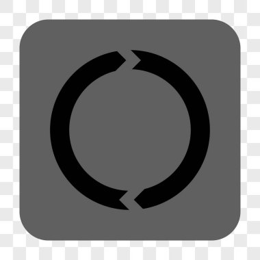 Döndürme yuvarlak kare düğme