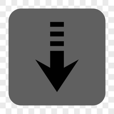 Yuvarlatılmış Kare düğmesini basılı göndermek