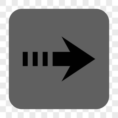 Sağ yuvarlak kare düğme göndermek