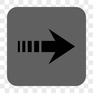 Sağ yuvarlak kare düğme göndermek