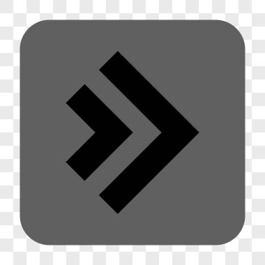 Şu yuvarlak üst karakter kare düğme