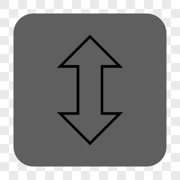 Обмін Вертикальна закруглена квадратна кнопка — стоковий вектор