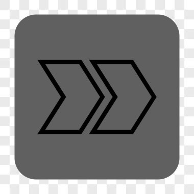 Şu yuvarlak üst karakter kare düğme