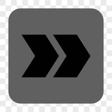 Şu yuvarlak üst karakter kare düğme