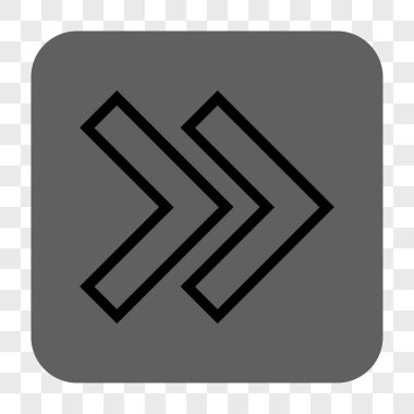 Şu yuvarlak üst karakter kare düğme