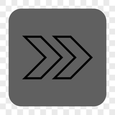 Şu yuvarlak üst karakter kare düğme