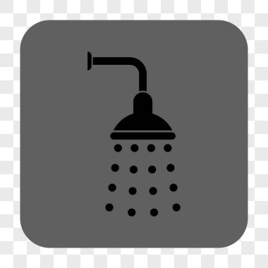 Duş yuvarlak kare düğme