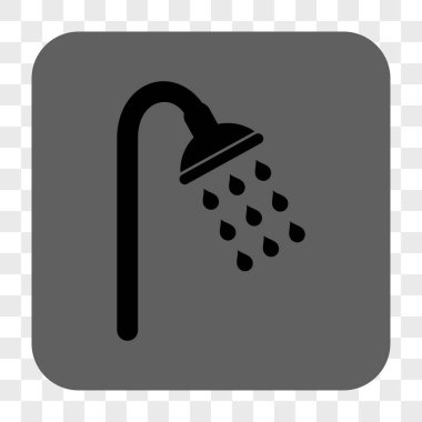 Duş yuvarlak kare düğme