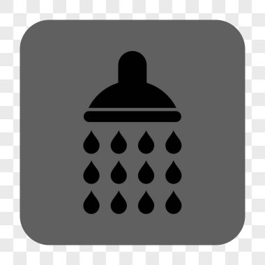 Duş yuvarlak kare düğme