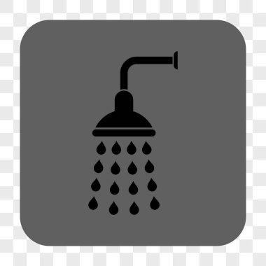 Duş yuvarlak kare düğme