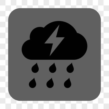 Fırtına yuvarlak kare düğme