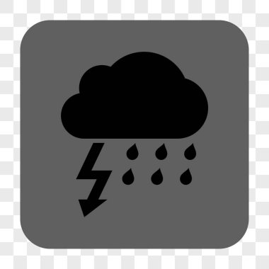 Fırtına yuvarlak kare düğme