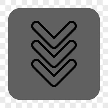 İşaretçiyi yuvarlatılmış kare düğmesini basılı üçlü