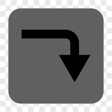 Yuvarlatılmış Kare düğmesini basılı açmak