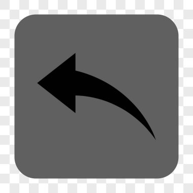 Yuvarlatılmış Kare düğme geri al