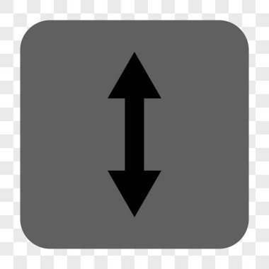 Dikey Çevir yuvarlak kare düğme