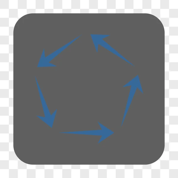 循环圆角的方形按钮 — 图库矢量图片