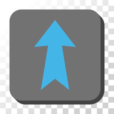 Yuvarlatılmış Kare vektör düğmesini yukarı ok