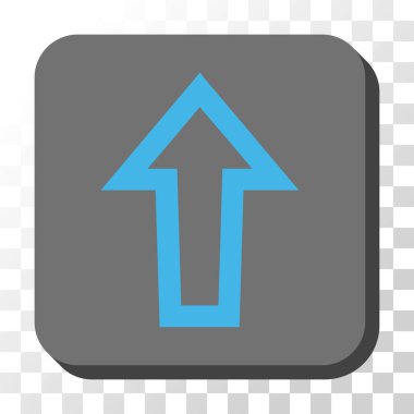 Yuvarlatılmış Kare vektör düğmesini yukarı ok