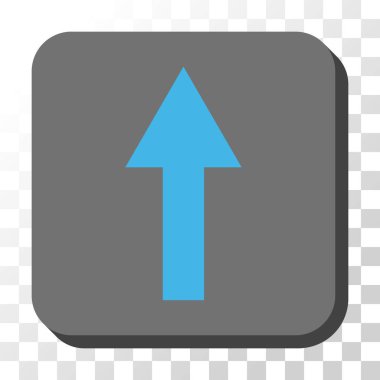 Yuvarlatılmış Kare vektör düğmesini yukarı ok