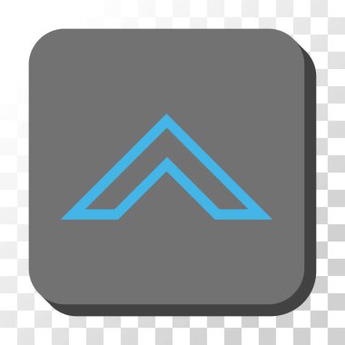 Yuvarlatılmış Kare vektör düğmesini yukarı ok ucu