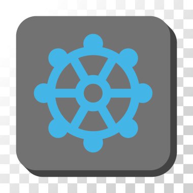 COG yuvarlatılmış kare vektör düğmesi