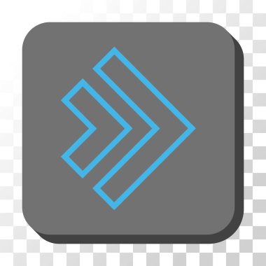 Kare vektör düğmesini yön sağ yuvarlak