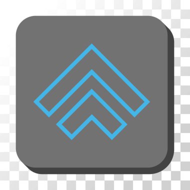 Yuvarlatılmış Kare vektör düğmesini yukarı yön