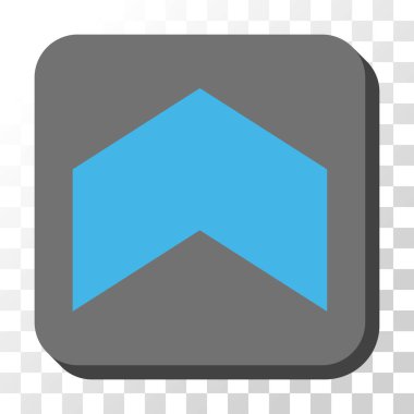 Yuvarlatılmış Kare vektör düğmesini yukarı yön