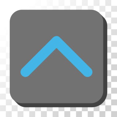 Yuvarlatılmış Kare vektör düğmesini yukarı yön